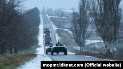 Militari ruşi în timpul unor exerciţii „contra terorismului”