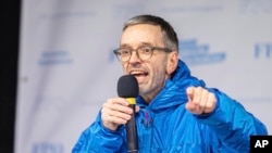 Președintele Partidului Libertății din Austria, de extremă dreapta, Herbert Kickl 