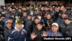 Протест во Бишкек, Киргистан