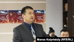 Kazakh rights activist Serikzhan Bilash (file photo)