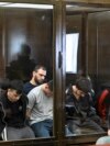 Группа обвиняемых в нападении на концертный зал «Крокус Сити Холл». Москва, 4 августа 2025 года