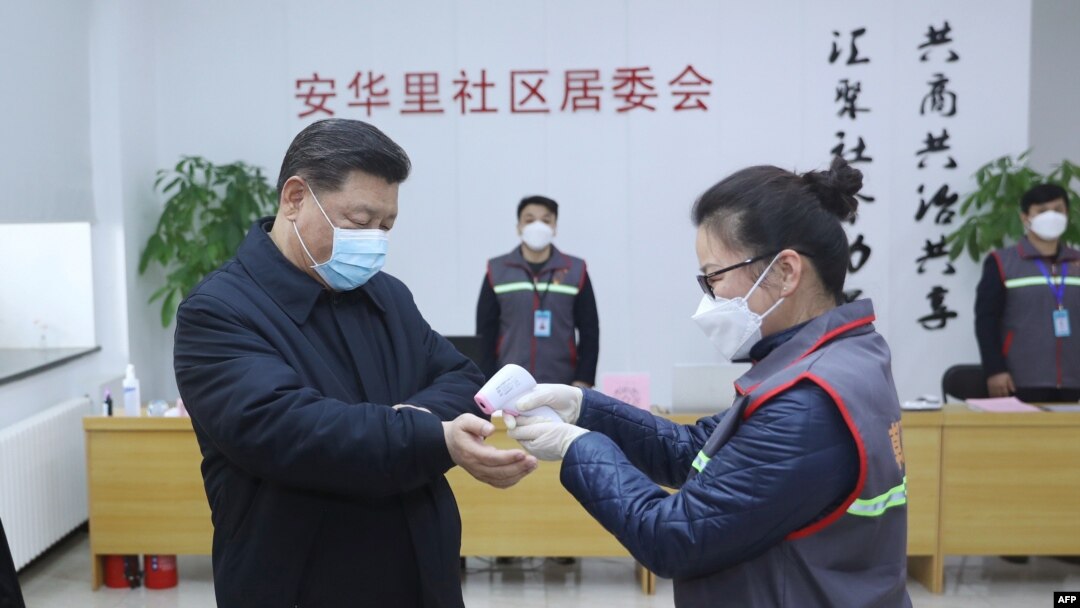 Si Đinping u posjeti bolnici, Peking, fotoarhiv
