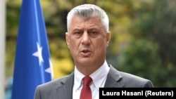 Hasim Thaci koszovói elnök november 5-én azonnali hatállyal lemondott.