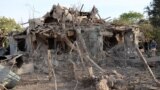 UKRAINE -- Consequences of the Russian night attack on Zaporizhzhia, September 26, 2024