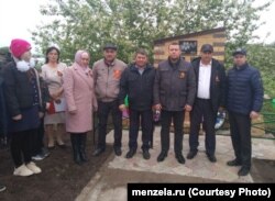 Тегермәнче авылында Җиңү көне уңаеннан митинг