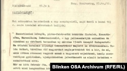 A Kossuth Rádió műsorának átirata a Szabad Európa Rádió archívumából.