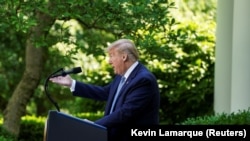 Американскиот претседател Доналд Трамп