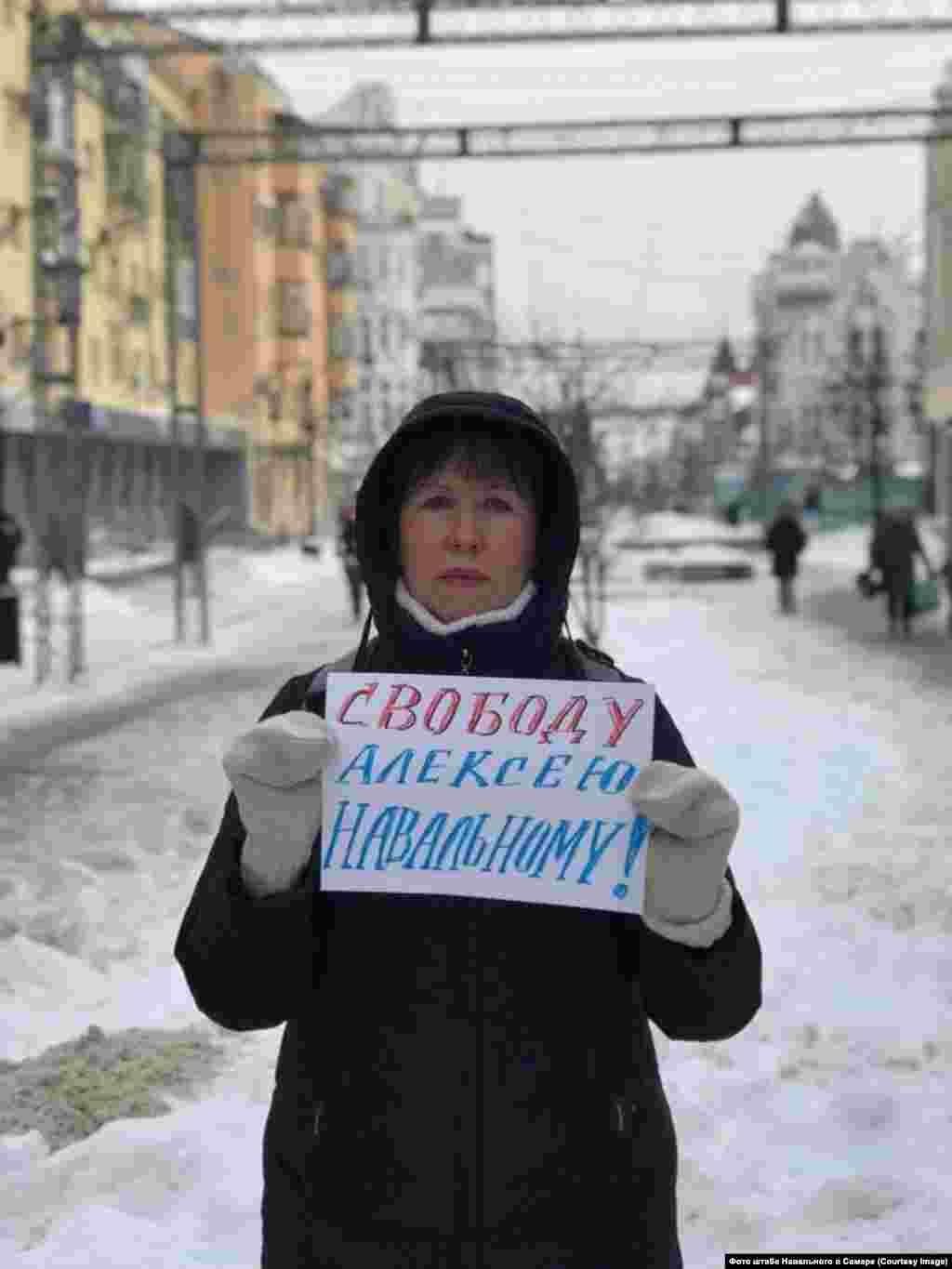 Samara: &quot;Sloboda za Alekseja Navaljnog!&quot;