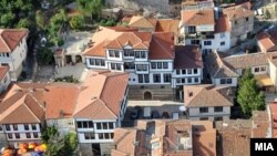 Охрид од птичја перспектива.