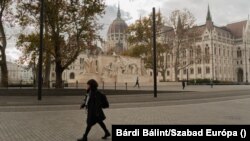 A Kossuth tér 2020. november 17-én