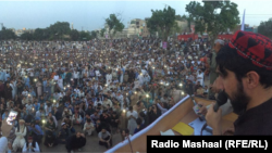 پښتون ژغورنې غورځنګ تر دې مخکې په لاهور کې جلسه کړې وه