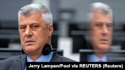 поранешниот косовски претседател Хашим Тачи