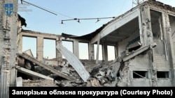 Consequences of Russian shelling of the village of Bilenke in the Zaporizhzhya region. 