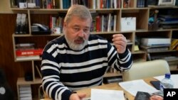 Dmitri Muratov, redactor șef la Novaia Gazeta