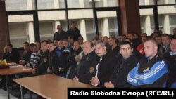Дел од обвинетите во случајот „Диво Насеље“.