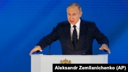 Орусия. Москва. Президент Владимир Путин. 21-апрель, 2021-жыл. 
