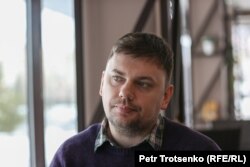 Журналист Вячеслав Половинко. Уральск, 26 марта 2021 года.