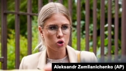 Руската опозициска активистка Љубов Собол.