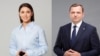 Candidații independenți Natalia Morari și Andrei Năstase