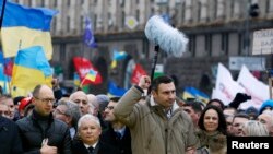 УДАР партиясынын лидери Виталий Кличко