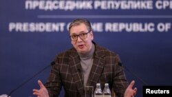 Predsednik Srbije Aleksandar Vučić 