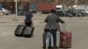 Iran / Armenia - people leaving Iran via the Agarak border crossing with Armenia as conflict with Israel continues - screen grab 3