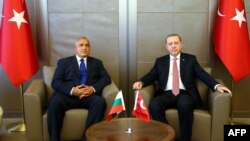 Премиерът на България Бойко Борисов и президентът на Турция Реджеп Тайип Ердоган имат традиционно добри отношения.
