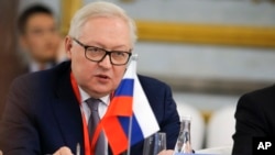Рускиот заменик-министер за надворешни работи Сергеј Рјабков