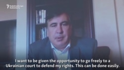 Saakashvili Wants To Return To Ukraine To Fight For Citizenship