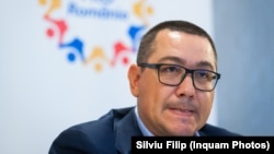 Поранешниот романски премиер Виктор Понта 
