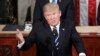 Președintele american Donald Trump se adresează Congresului SUA în timpul primului său mandat. Fotografie de arhivă. 