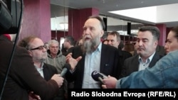 Рускиот аналитичар Александар Дугин, кој има блиски врски со Кремљ, е гостин на партијата Единствена Македонија во Скопје - 3Mar2018