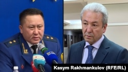Курманкул Зулушев менен Адахан Мадумаров. Коллаж.