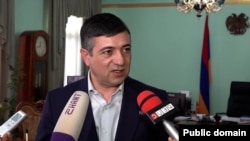 Գյումրիի ավագանու «Քաղաքացիական պայմանագիր» խմբակցության ղեկավար Սարիկ Մինասյան, արխիվ