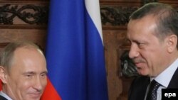 Susret premijera - Vladimir Putin i Recep Tayyip Erdogan u Moskvi, 13. januar 2010.