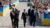 La sosirea lui Volodimir Zelenski la Parlament, 20 mai 2019