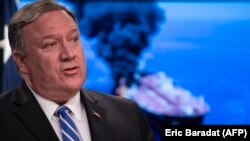 Secretarul de stat american Mike Pompeo, 13 iunie 2019