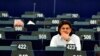 Deutsch Tamás az Európai Parlament plenáris ülésén. A fideszes politikus kizárásának kezdeményezői szerint Deutsch olyan nyilatkozatokat tett, amelyek alapján nincs helye a frakcióban 