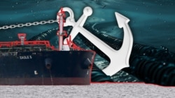 Autoritățile finlandeze suspectează că avaria la cablul submarin a fost cauzată de petrolierul Eagle S, care și-a târât ancora în timp ce transporta petrol rusesc. Una dintre ancorele navei sechestrate lipsea (ilustrație).