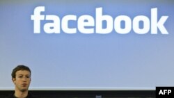 Facebook founder and chief executive Mark Zuckerberg talks to the media about the new privacy controls at the company's headquarters in Palo Alto, California.