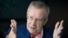 Toomas Hendrik Ilves într-o fotografie făcută la Tallinn pe 14 mai 2024, în timpul unui interviu cu Associated Press. 