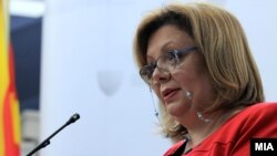 Архивска фотохрафија- специјалната јавна обвивинителка Катица Јанева