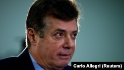 Архивска фотографија- Пол Манафорт поранешен шеф на изборниот штаб на американскиот претседател Доналд Трамп