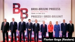 Liderët e vendeve të Ballkanit në samitin e Brdo-Brijunit në Tiranë