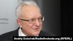 Володимир Василенко після ефіру на Радіо Свобода. Київ, 20 січня 2014 року 