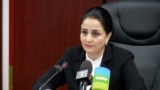 Солеҳа Холмаҳмадзода, вазири меҳнат, муҳоҷират ва шуғли аҳолии Тоҷикистон.