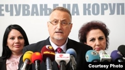 Претседателот на Антикорупциската комисија Воислав Зафировски.