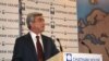 Հայաստանի նախագահը ելույթ է ունենում Չաթեմ Հաուսում: Լոնդոն, 10-ը փետրվարի, 2010թ. 