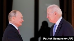 Վլադիմիր Պուտինը և Ջո Բայդենը Ժնևում։ Հուլիս, 2021
