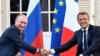 La întîlnirea președinților Emmanuel Macron și Vladimir Putin, la Bregançon, 19 august 2019